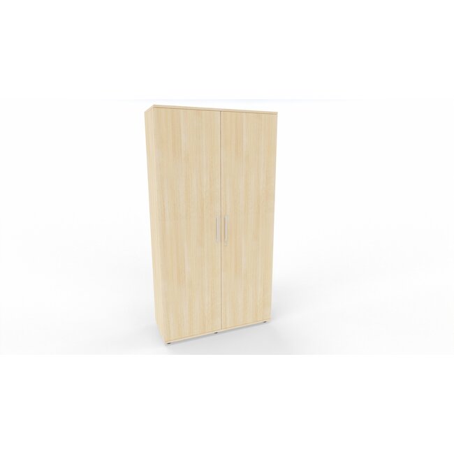 Hochwertiger Drehtürenschrank mit 5 Ordnerhöhen, 100 cm breit, variable Tiefe (42–60 cm)