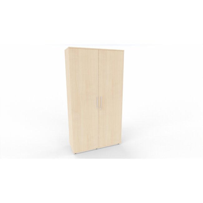 Hochwertiger Drehtürenschrank mit 5 Ordnerhöhen, 100 cm breit, variable Tiefe (42–60 cm)