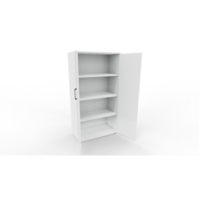 Hochwertiger Drehtürenschrank mit 4 Ordnerhöhen, 70 cm breit, variable Tiefe (42–60 cm)