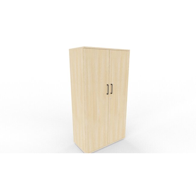 Hochwertiger Drehtürenschrank mit 4 Ordnerhöhen, 70 cm breit, variable Tiefe (42–60 cm)