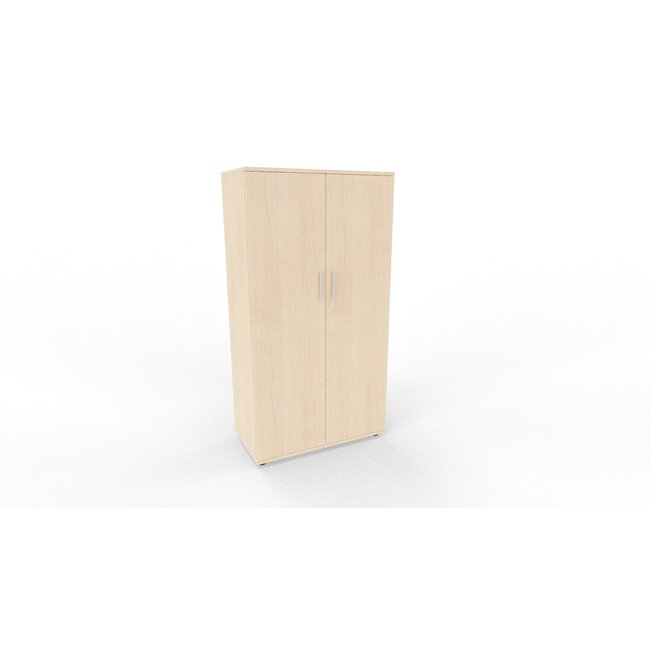 Hochwertiger Drehtürenschrank mit 4 Ordnerhöhen, 90 cm breit, variable Tiefe (42–60 cm)