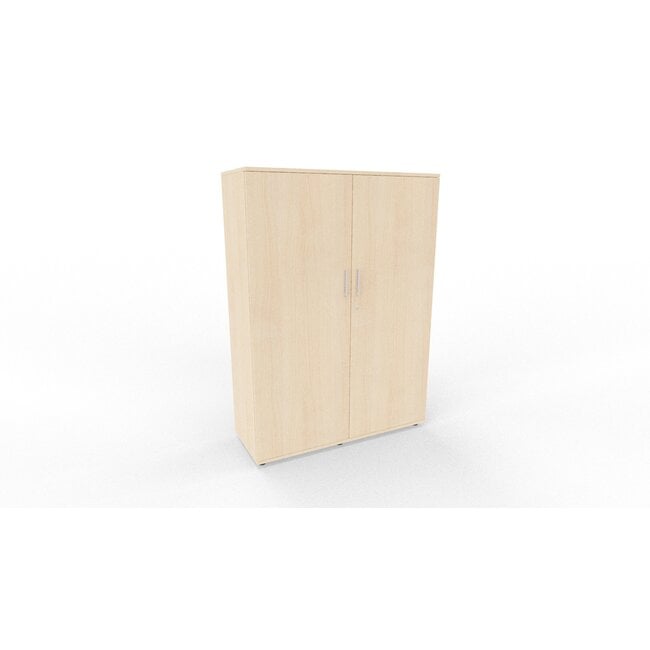 Hochwertiger Drehtürenschrank mit 4 Ordnerhöhen, 100 cm breit , variable Tiefe (42–60 cm)