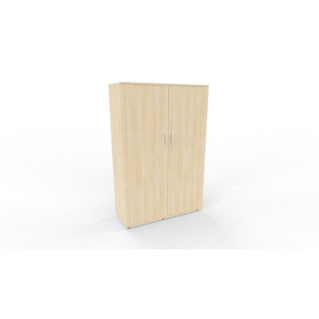 Hochwertiger Drehtürenschrank mit 4 Ordnerhöhen, 100 cm breit , variable Tiefe (42–60 cm)