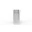 Garderobenschrank 6 OH, 80 cm Breit , 42 cm tief