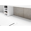 Tresta 160 cm – Empfangstresen konfigurierbar in 4 Farben