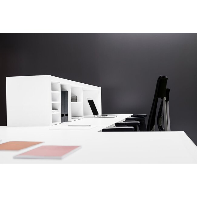 Tresta 160 cm – Empfangstresen konfigurierbar in 4 Farben