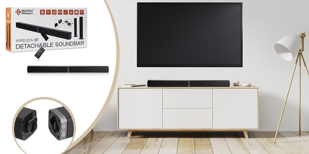 detachable soundbar dutch