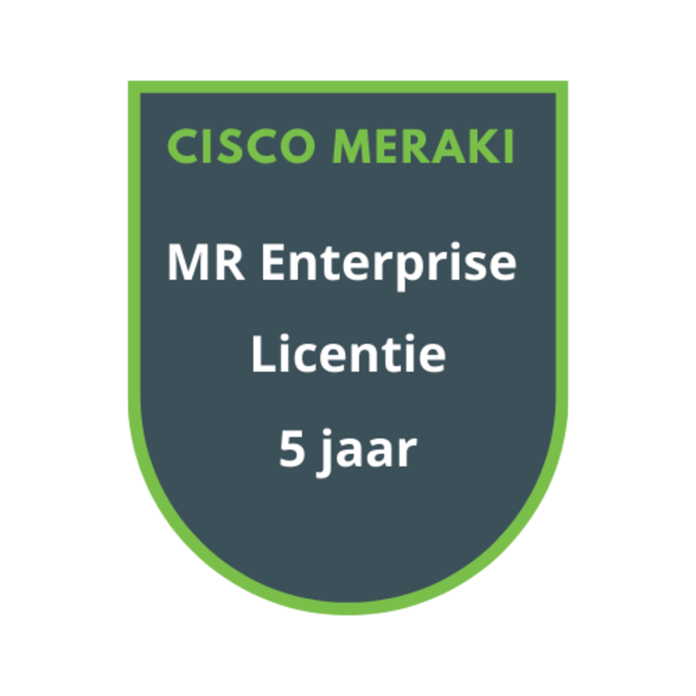 Cisco Meraki MR Enterprise Licentie 5 jaar