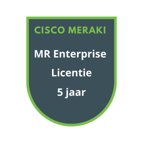 Cisco Meraki MR Enterprise Licentie 5 jaar