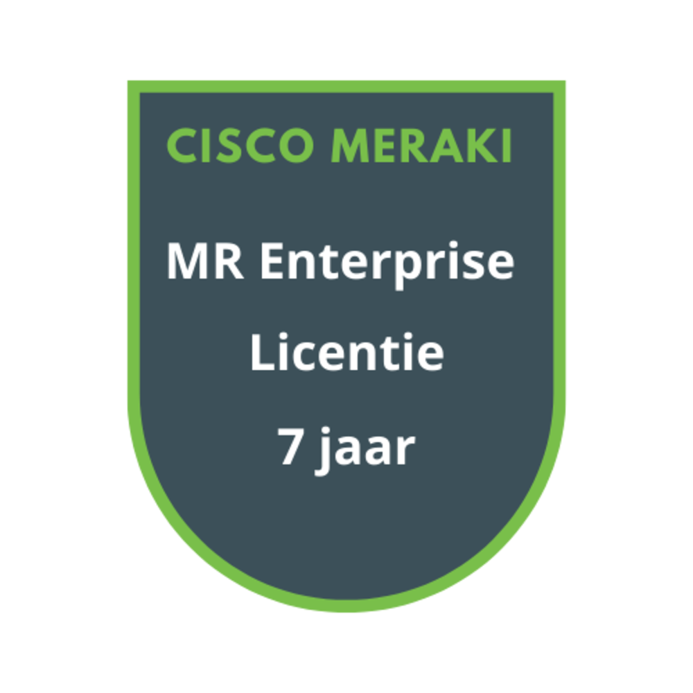 Cisco Meraki MR Enterprise Licentie 7 jaar