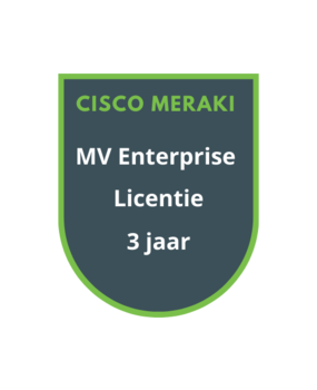 Cisco Meraki MV Enterprise Licentie 3 jaar Cisco Meraki MV Enterprise Licentie 3 jaar