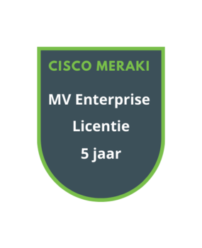 Cisco Meraki MV Enterprise Licentie 5 jaar Cisco Meraki MV Enterprise Licentie 5 jaar