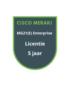 Cisco Meraki MG21(E) Enterprise Licentie 5 Jaar Cisco Meraki MG21(E) Enterprise Licentie 5 Jaar