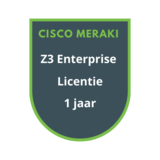 Cisco Meraki Z3 Enterprise Licentie 1 jaar Cisco Meraki Z3 Enterprise Licentie 1 jaar