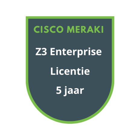 Cisco Meraki Z3 Enterprise Licentie 5 jaar