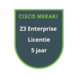 Cisco Meraki Z3 Enterprise Licentie 5 jaar