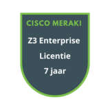 Cisco Meraki Z3 Enterprise Licentie 7 jaar Cisco Meraki Z3 Enterprise Licentie 7 jaar