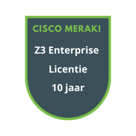 Cisco Meraki Z3 Enterprise Licentie 10 jaar