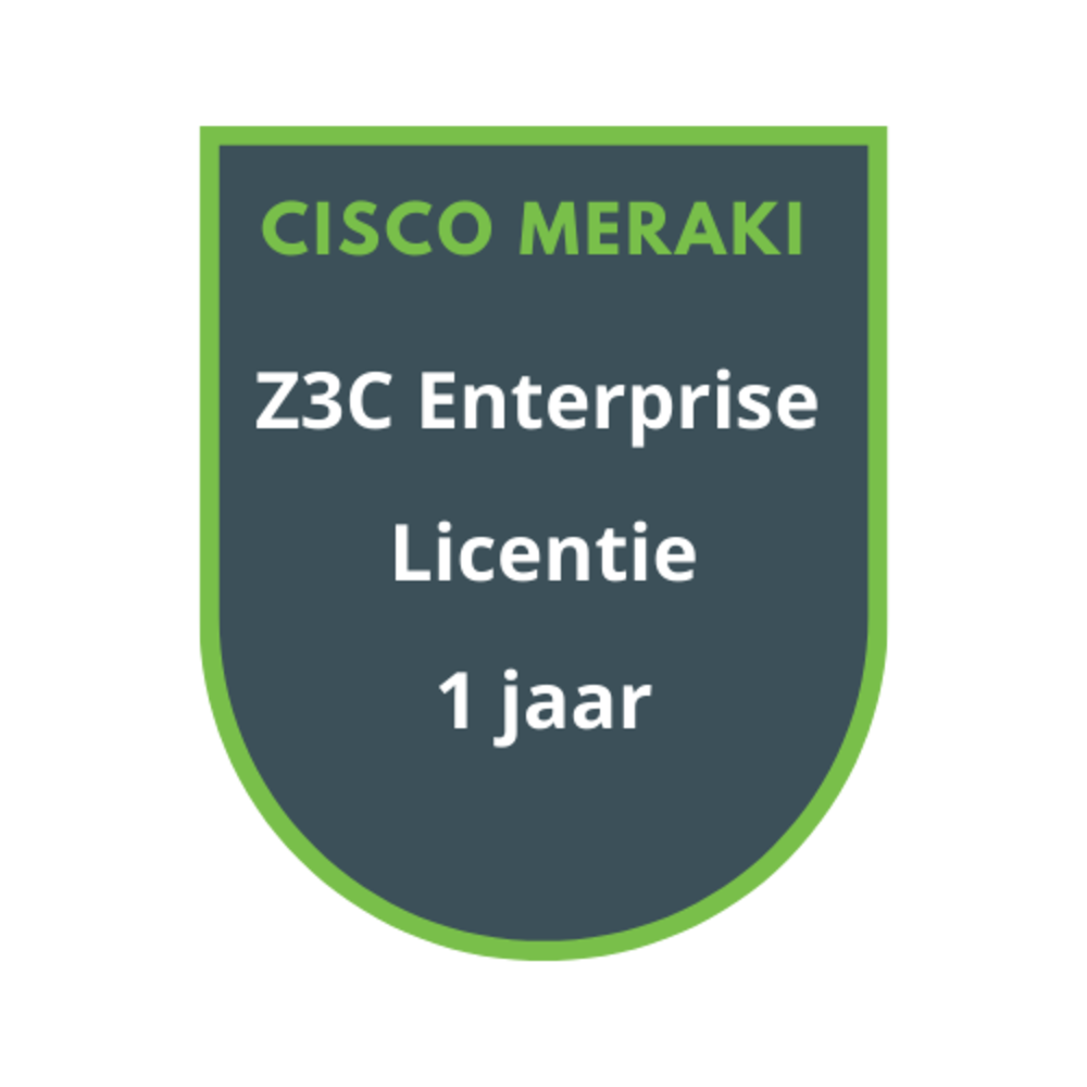 Cisco Meraki Z3C Enterprise Licentie 1 jaar