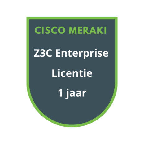 Cisco Meraki Z3C Enterprise Licentie 1 jaar