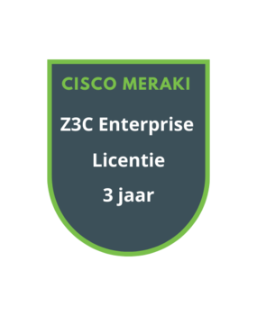 Cisco Meraki Z3C Enterprise Licentie 3 jaar Cisco Meraki Z3C Enterprise Licentie 3 jaar