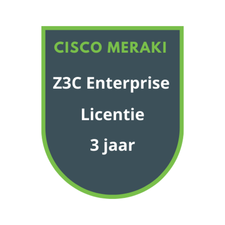 Cisco Meraki Z3C Enterprise Licentie 3 jaar
