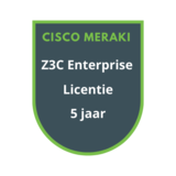 Cisco Meraki Z3C Enterprise Licentie 5 jaar Cisco Meraki Z3C Enterprise Licentie 5 jaar