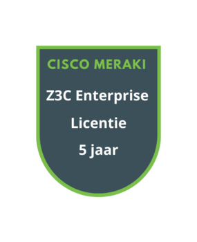 Cisco Meraki Z3C Enterprise Licentie 5 jaar Cisco Meraki Z3C Enterprise Licentie 5 jaar