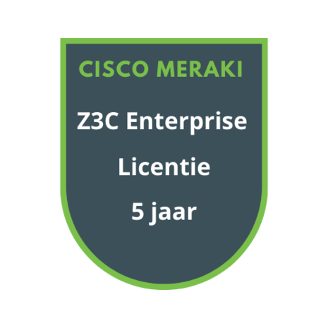 Cisco Meraki Z3C Enterprise Licentie 5 jaar