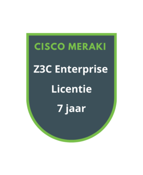 Cisco Meraki Z3C Enterprise Licentie 7 jaar Cisco Meraki Z3C Enterprise Licentie 7 jaar