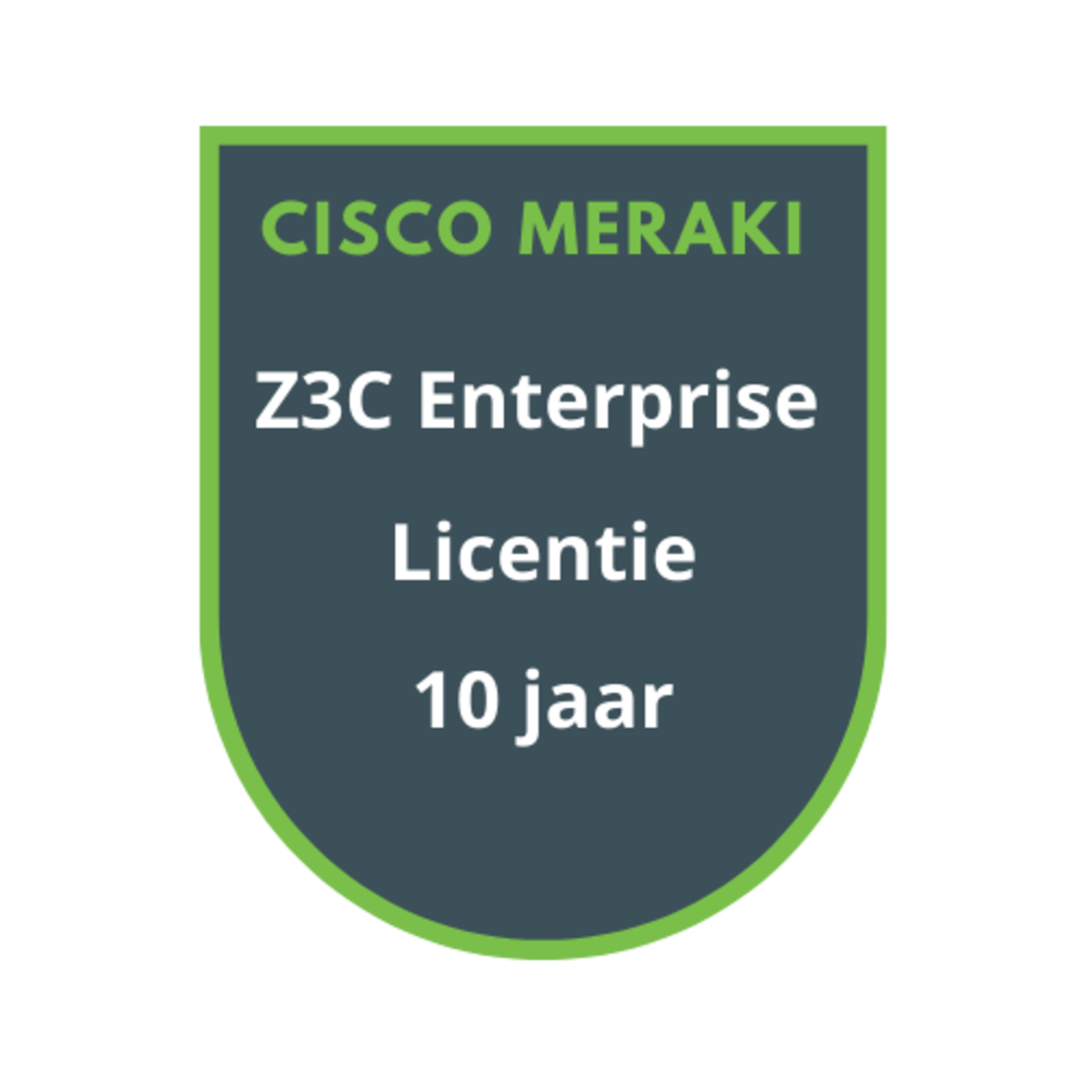 Cisco Meraki Z3C Enterprise Licentie 10 jaar