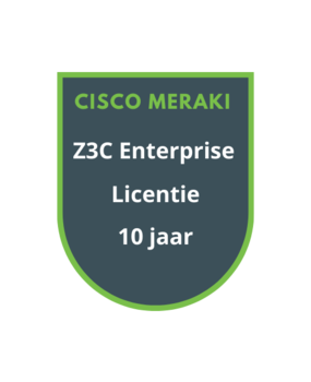 Cisco Meraki Z3C Enterprise Licentie 10 jaar Cisco Meraki Z3C Enterprise Licentie 10 jaar