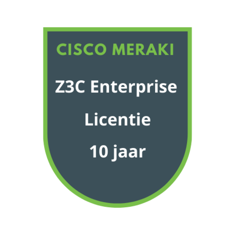 Cisco Meraki Z3C Enterprise Licentie 10 jaar