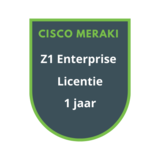 Cisco Meraki Z1 Enterprise Licentie 1 jaar Cisco Meraki Z1 Enterprise Licentie 1 jaar