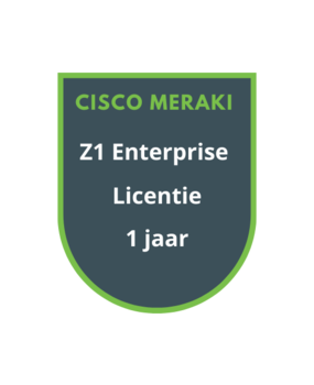 Cisco Meraki Z1 Enterprise Licentie 1 jaar Cisco Meraki Z1 Enterprise Licentie 1 jaar