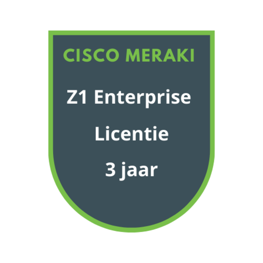 Cisco Meraki Z1 Enterprise Licentie 3 jaar