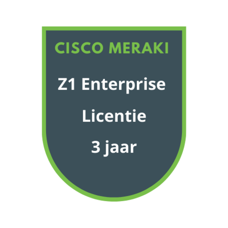 Cisco Meraki Z1 Enterprise Licentie 3 jaar