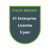 Cisco Meraki Z1 Enterprise Licentie 5 jaar Cisco Meraki Z1 Enterprise Licentie 5 jaar