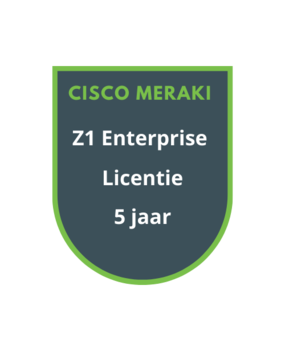 Cisco Meraki Z1 Enterprise Licentie 5 jaar Cisco Meraki Z1 Enterprise Licentie 5 jaar