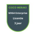 Cisco Meraki MX64 Enterprise Licentie 3 jaar