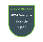 Cisco Meraki Cisco Meraki MX64 Enterprise Licentie 5 jaar