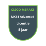 Cisco Meraki MX64 Advanced Security Licentie 5 jaar