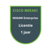 Cisco Meraki Cisco Meraki MX64W Enterprise Licentie 1 jaar