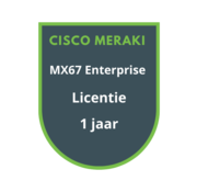 Cisco Meraki Cisco Meraki MX67 Enterprise Licentie 1 jaar