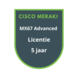 Cisco Meraki MX67 Advanced Security Licentie 5 jaar