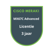 Cisco Meraki Cisco Meraki MX67C Advanced Security Licentie 3 jaar