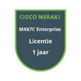 Cisco Meraki MX67C Enterprise Licentie 1 jaar Cisco Meraki MX67C Enterprise Licentie 1 jaar