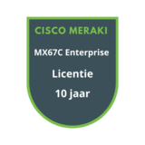 Cisco Meraki MX67C Enterprise Licentie 10 jaar Cisco Meraki MX67C Enterprise Licentie 10 jaar