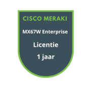 Cisco Meraki Cisco Meraki MX67W Enterprise Licentie 1 jaar