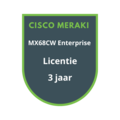 Cisco Meraki MX68CW Enterprise Licentie 3 jaar